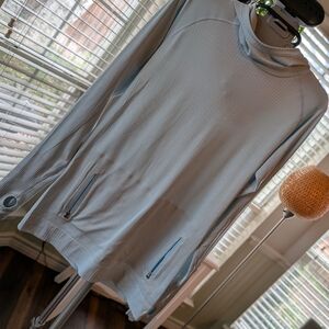 Lululemon Light Gray Workout Top